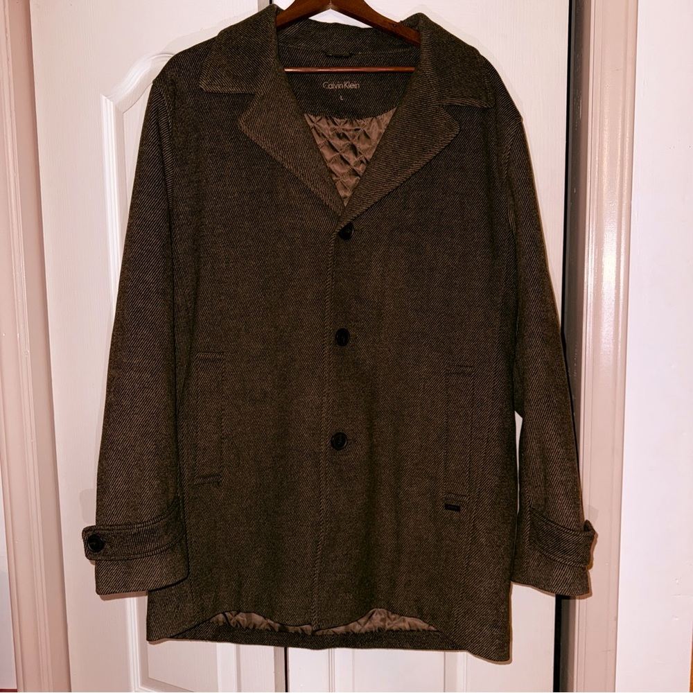 Men's Calvin Klein Overcoat Pea Coat
